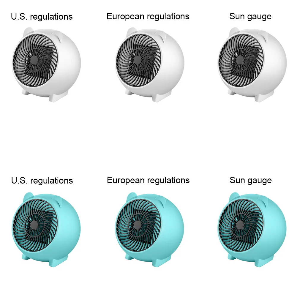 Керамический обогреватель энергосберегающий компактный портативный Настольный