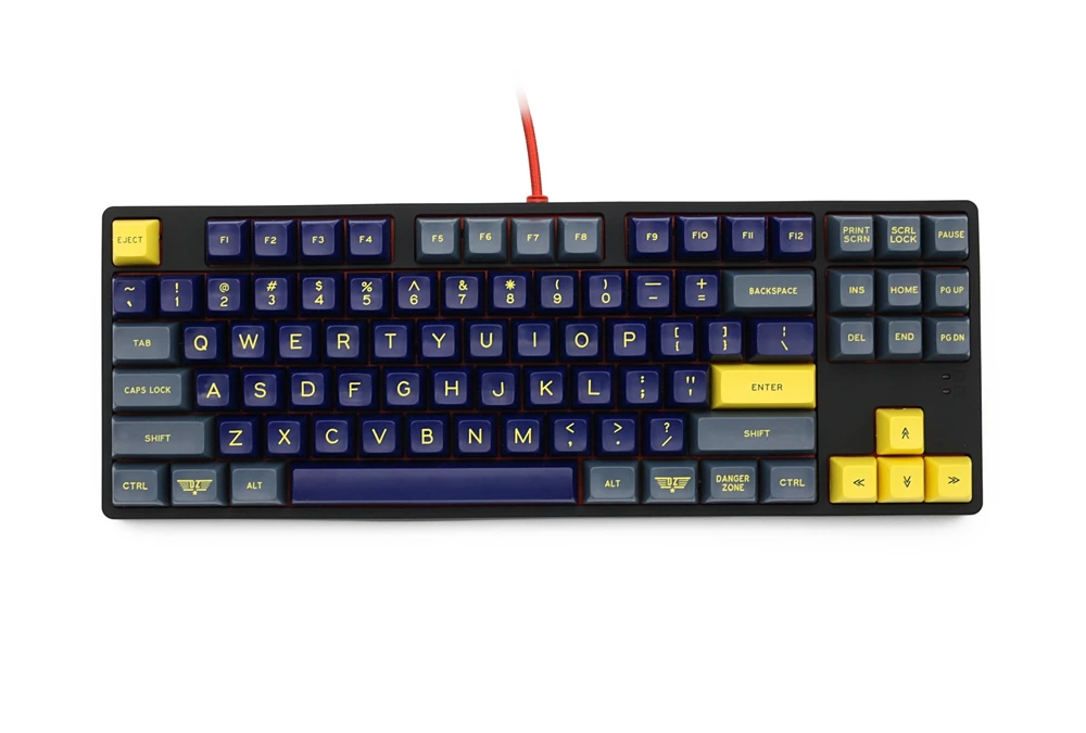 DM87 87 ключ пользовательские механическая клавиатура комплект 80% 87 PCB чехол стабилизатор поддержка световые эффекты полный анти ореолы