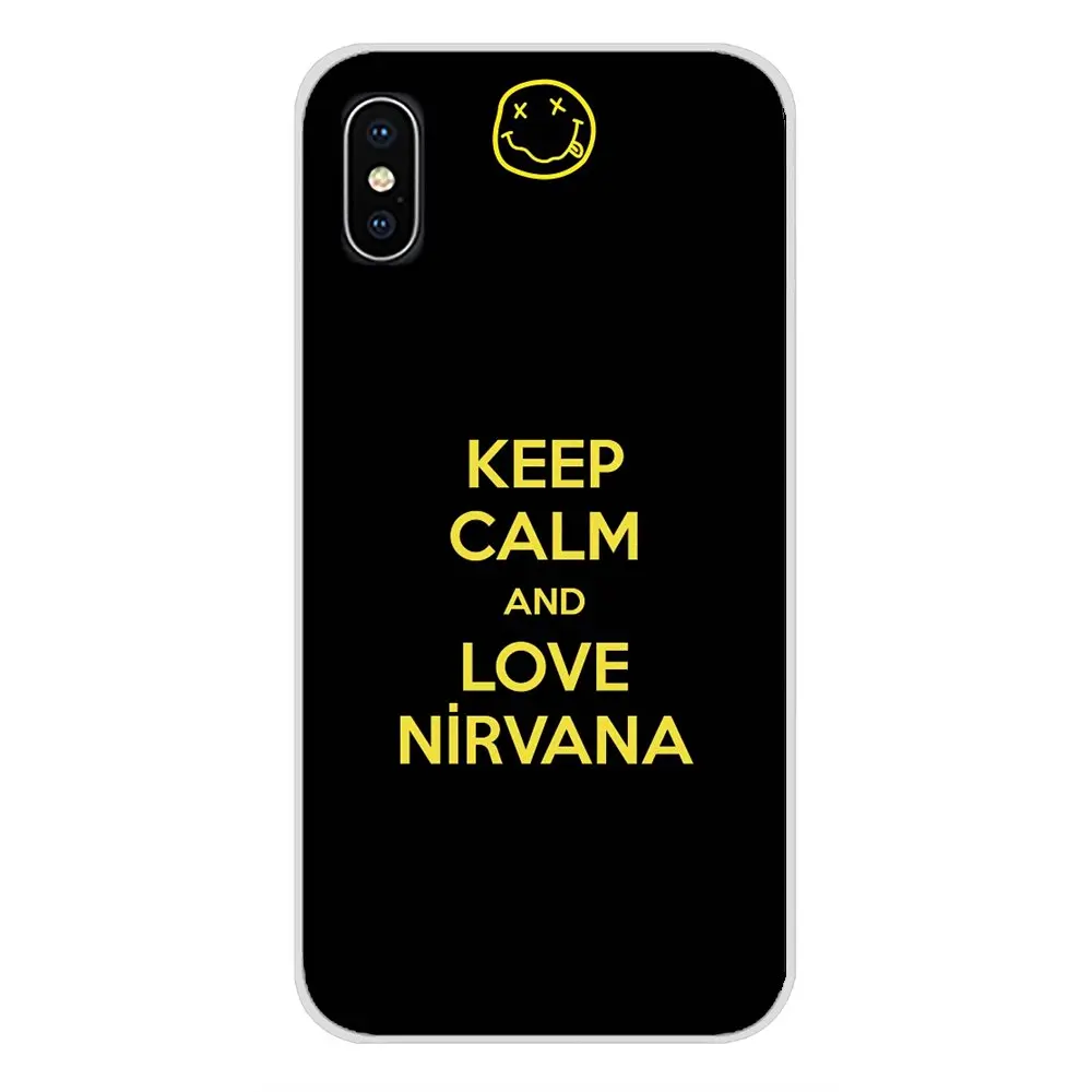 For Oneplus 3T 5T 6T Nokia 2 3 5 6 8 9 230 3310 2.1 3.1 5.1 7 Plus 2017 2018 NIRVANA Rock Roll Band Soft Transparent Cases Cover | Мобильные