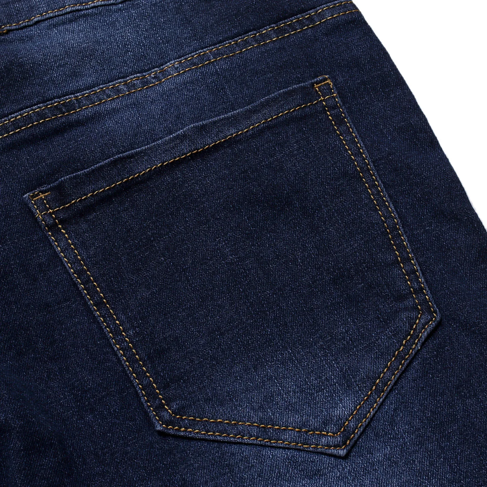 

2021 Summer New Men Business Denim Shorts Fashion Washed Blue Denim Shorts Five-part Trousers New Men's Stretch Short Jeans