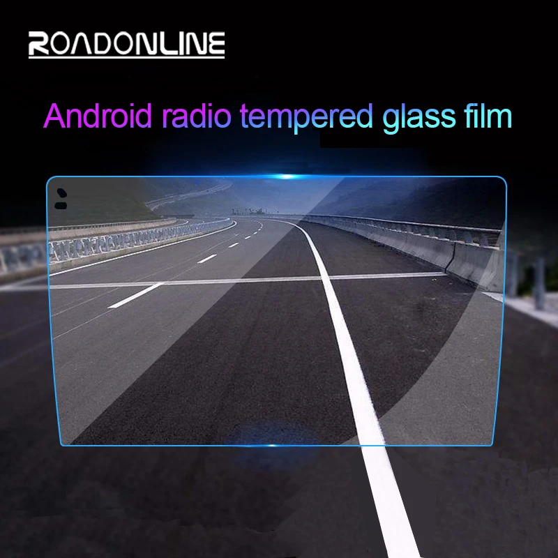 

Tempered Glass For Car Android Navigation Radio GPS Screen Protector TouchScreen Display Film Protect Spain Warehouse