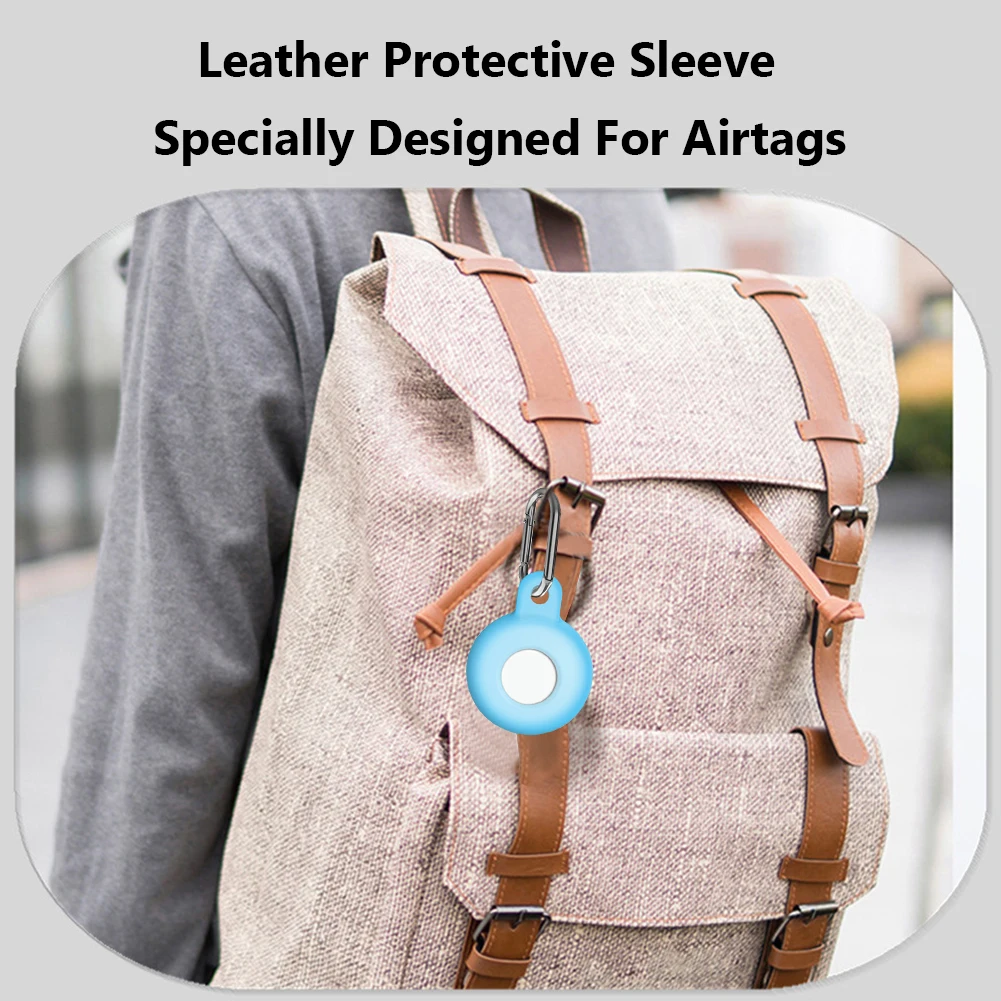 silicone locator tracker cover sleeve protector for airtags anti lost device smart wearable device accessories free global shipping