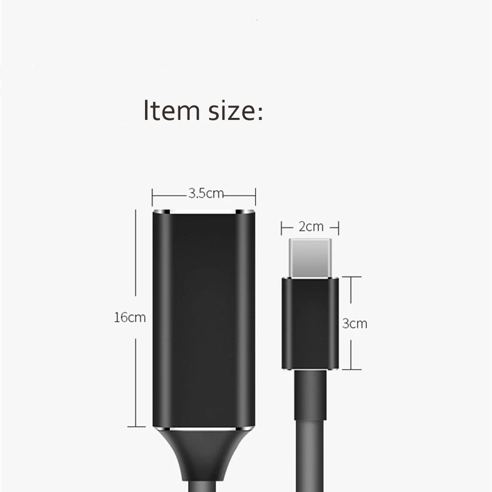 Адаптер для кабеля типа c-Hdmi 4K 2K USB 3 1 C к HDMI адаптер конвертер Папа-мама ноутбука