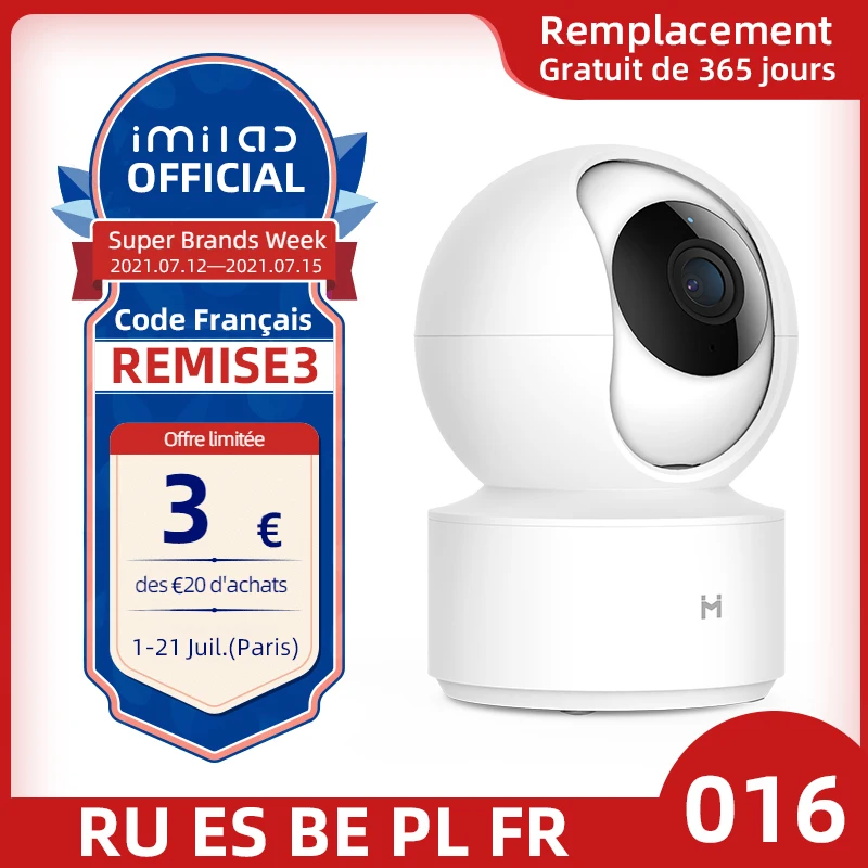 1080P Беспроводной умные домашние детские IP безопасность Камера IMILAB Wi Fi для