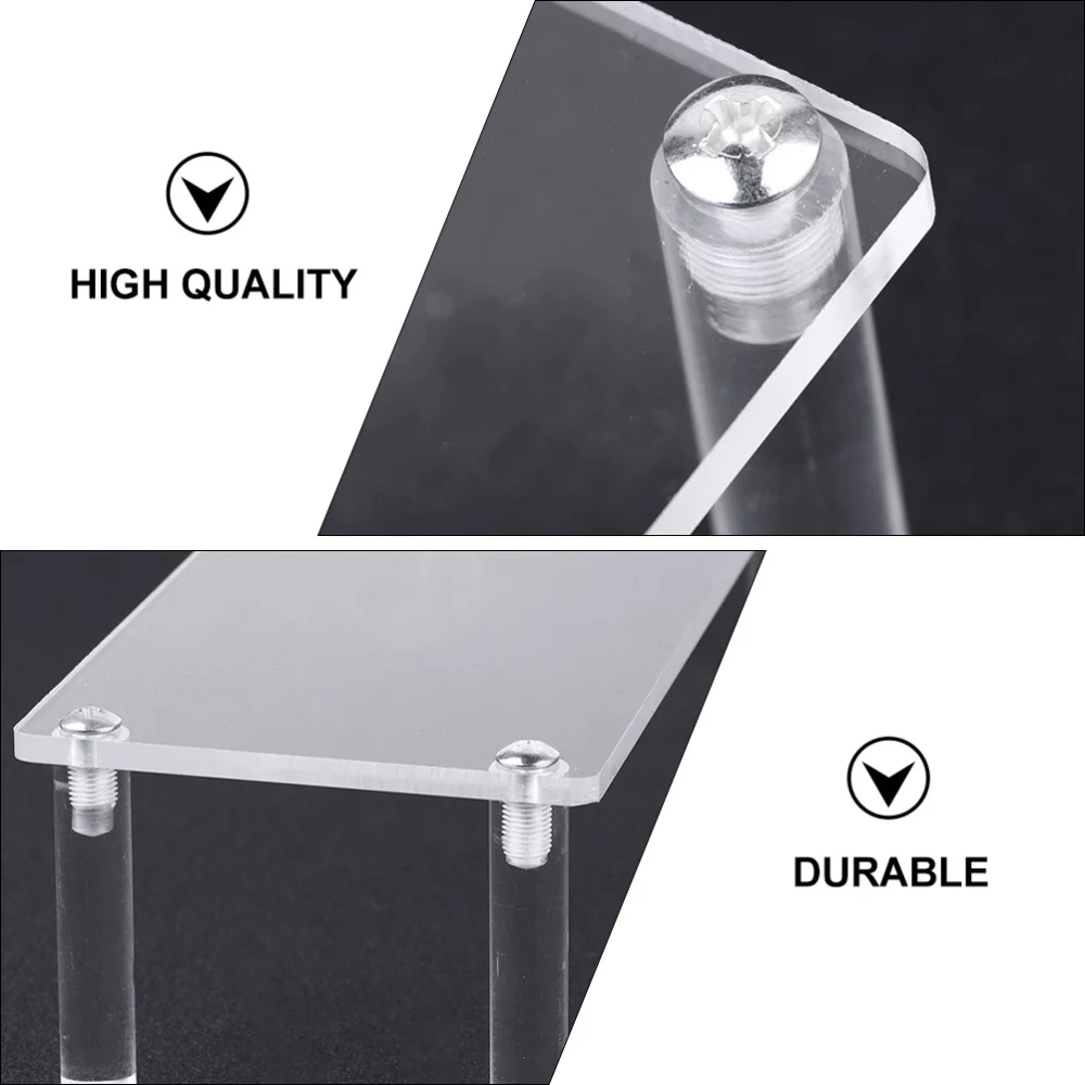 

2pcs Doll Stand Organizer Decorative Display Stand Desktop Display Rack