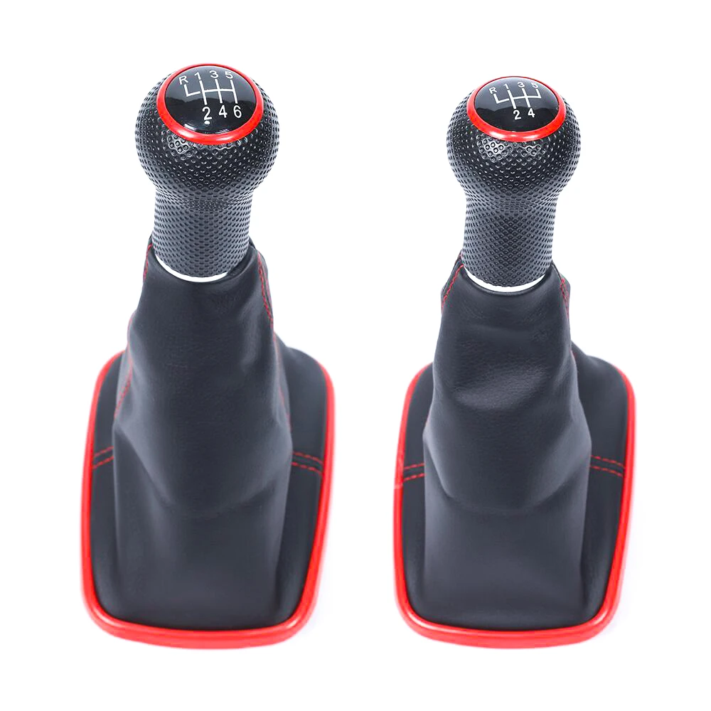 РУЧКА ПЕРЕКЛЮЧЕНИЯ ПЕРЕДАЧ 5/6 СКОРОСТЕЙ ДЛЯ Volkswagen VW Golf 4 IV MK4 GTI R32 Bora Jetta 1999-2004 на 12 мм с НАКЛАДКОЙ КОРОБКИ ПЕРЕДАЧ.