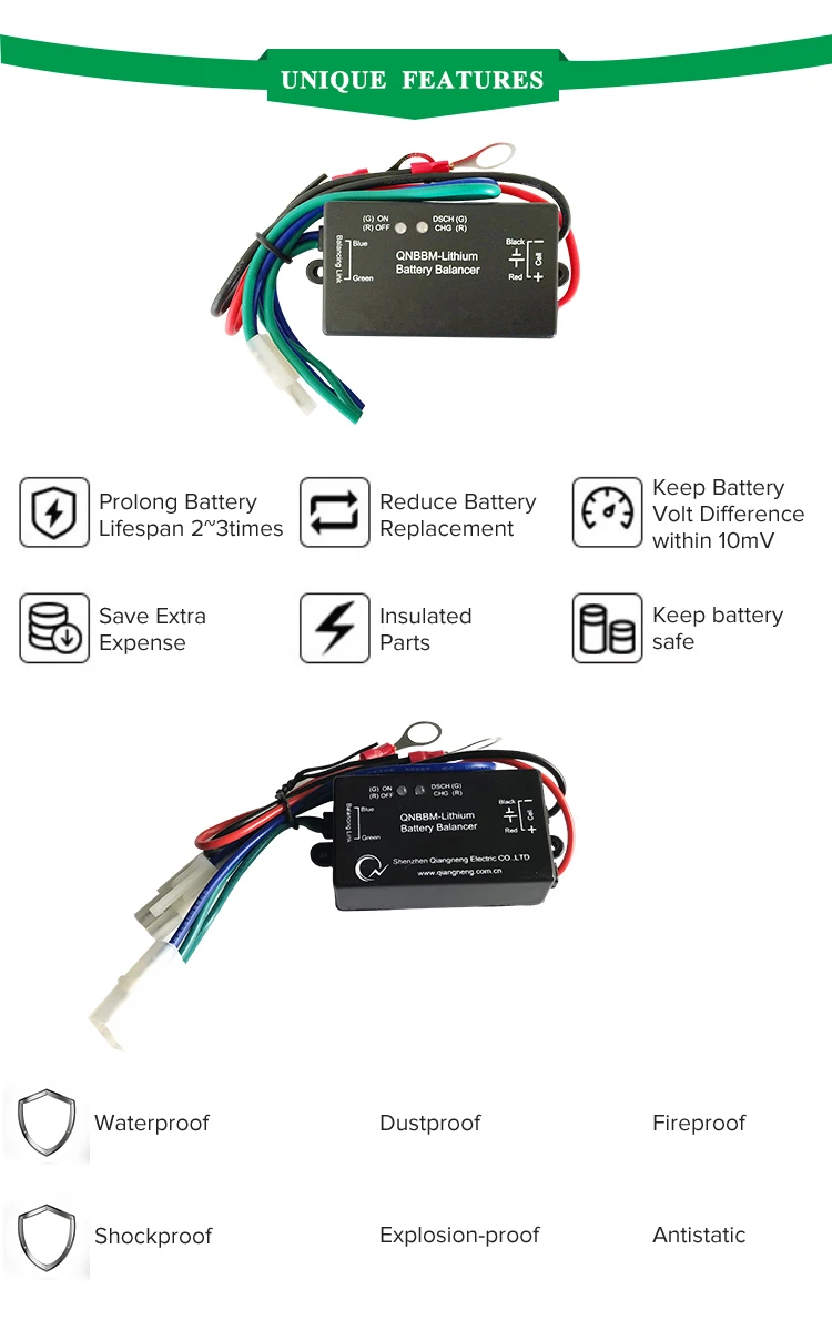 QNBBM 1S активный Батарея для балансировки li-Ion li-po Lifepo4 lTO 18650 DIY Батарея пакеты с Светодиодный индикатор