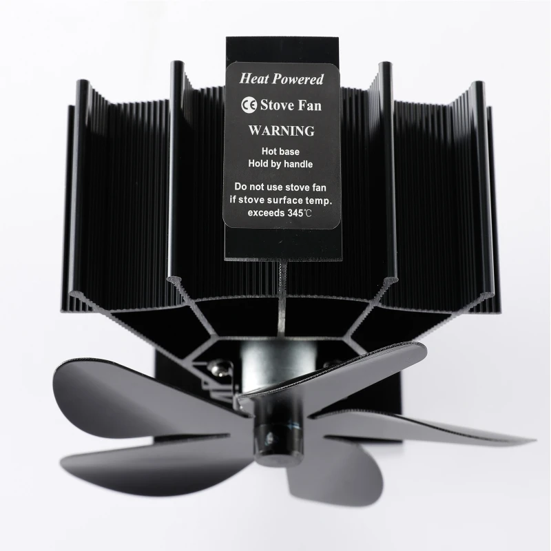 

201S 5 Blades Heat Powered Stove Fan for Wood Log Burner Heater Fireplace Fuel Saving Quiet Ecofan Efficient
