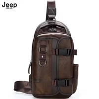jeep buluo ipad waterproof mens travel chest bag chest packaging new multi function crossbody bag hanging bag mens bag