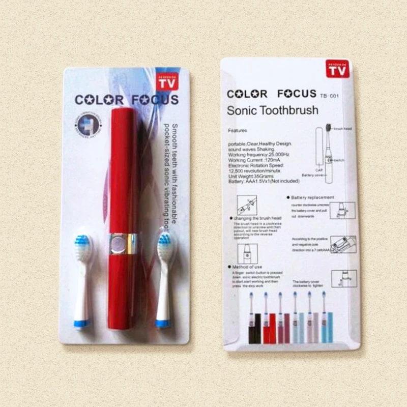 

Intelligent Sonic Electric Toothbrush Lipstick Shape Portable Travel Toothbrush Soft Bristle Toothbrush