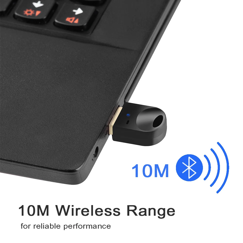Rovtop CSR 4,0 беспроводной usb-адаптер Bluetooth ключ музыкальный приемник для ПК компьютер ноутбук мини беспроводной Blutooth