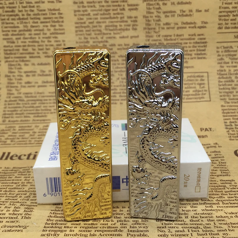 

New Butane Windproof Lighter, Luxury Embossed Dragon Metal Torch Lighter, Cigarette Accessories Men’s Birthday Gift