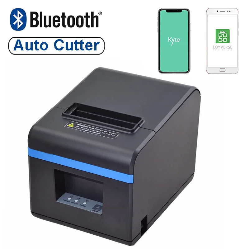 

POS горячий чековый принтер, с USB-портом, Bluetooth, проверка билетов, с автоматическим резаком, подходит