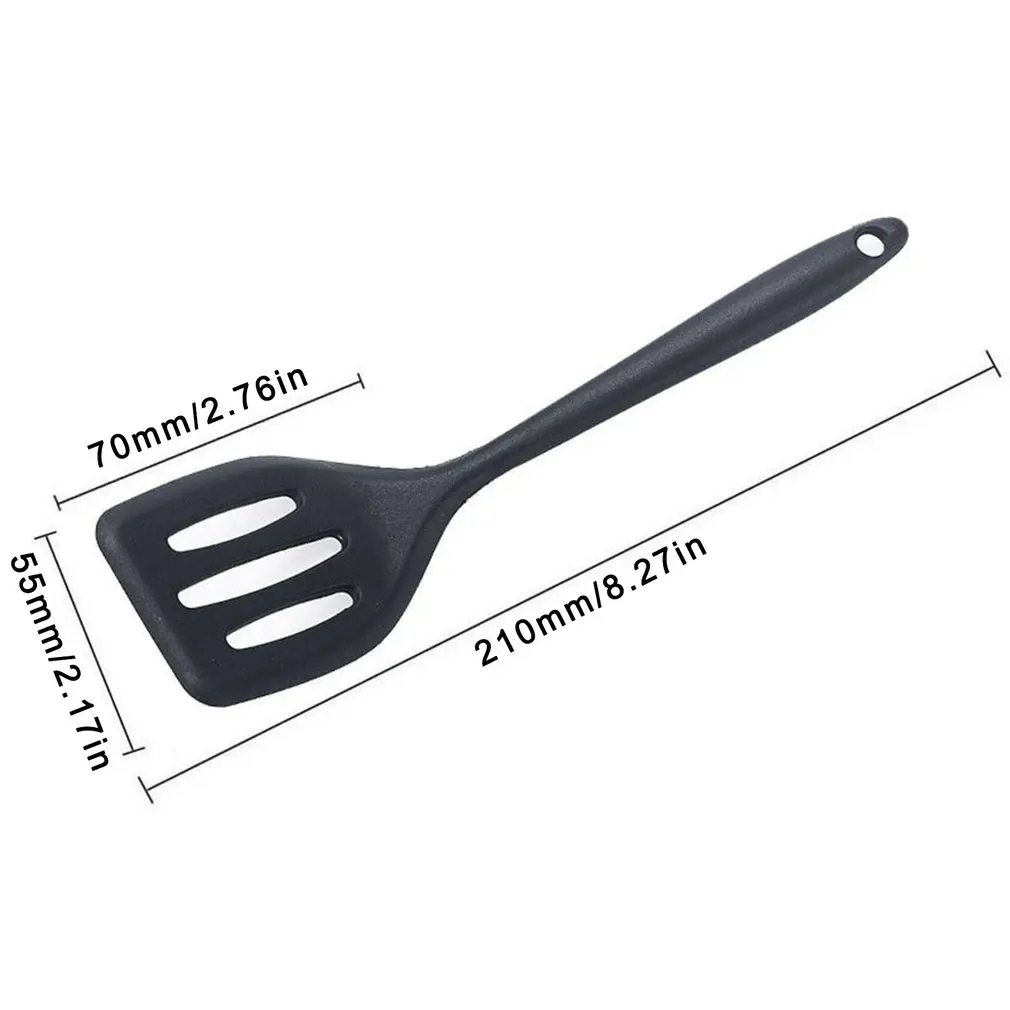 Silicone Turners Gadgets Kitchen Tools Egg Fish Frying Pan Scoop Fried Shovel Spatula Cooking Utensils | Дом и сад