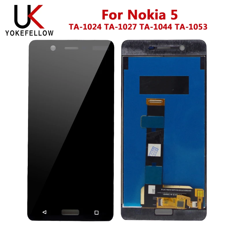 ЖК дисплей для Nokia 5 TA 1024 1027 1044 1053 с дигитайзером сенсорный экран в сборе 5|Экраны