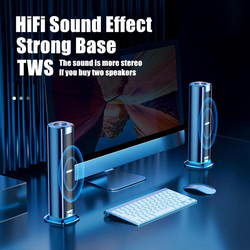 

F3 Speaker for Computer Audio Desktop Home High-Quality Subwoofer Speaker Desktop Notebook Wired Mini Speaker Bluetooth Speaker