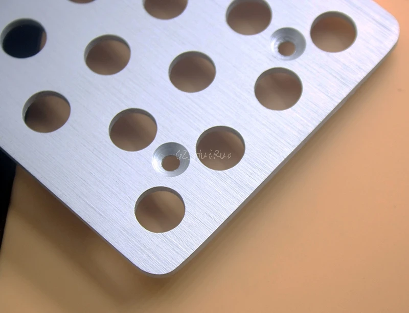 На авто тормоза ускоритель ног педали для укладки волос Стикеры крышка Накладка