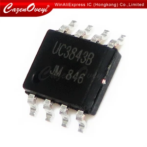 10pcs/lot UC3843BD1R2G UC3843AN UC3843 3843B UC3843A 3843A SOP-8 In Stock