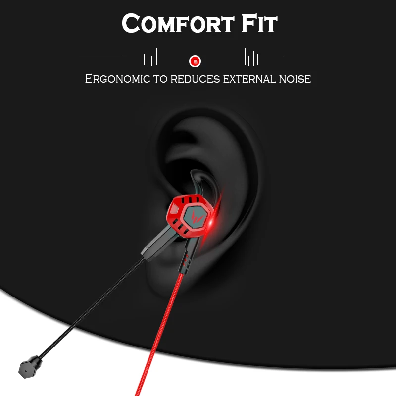 ПК игровая гарнитура наушники с микрофоном Регулятор громкости Стерео
