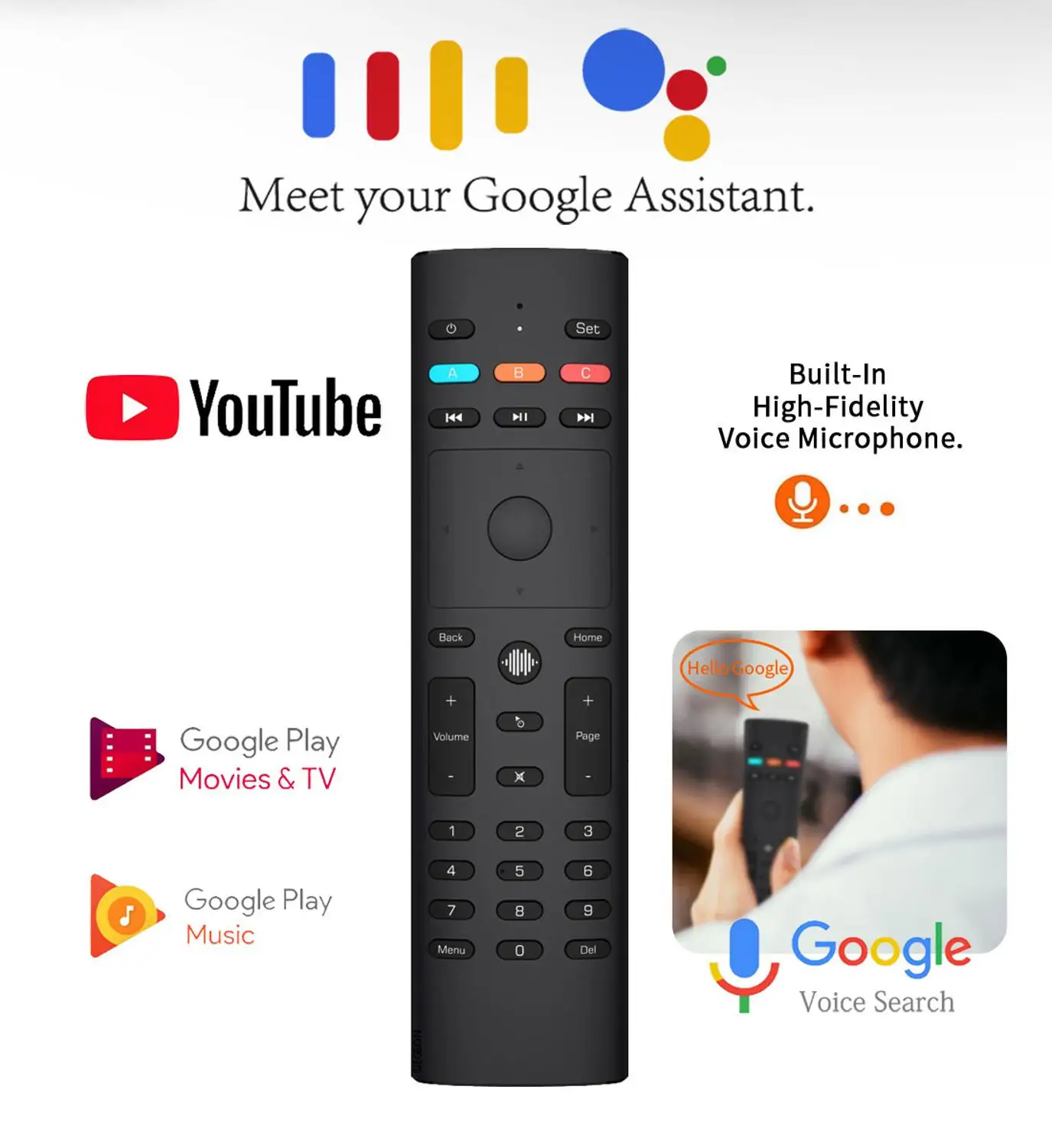 Пульт ДУ G40S G20BTS Plus с голосовым микрофоном и гироскопом 2 4 ГГц | Электроника