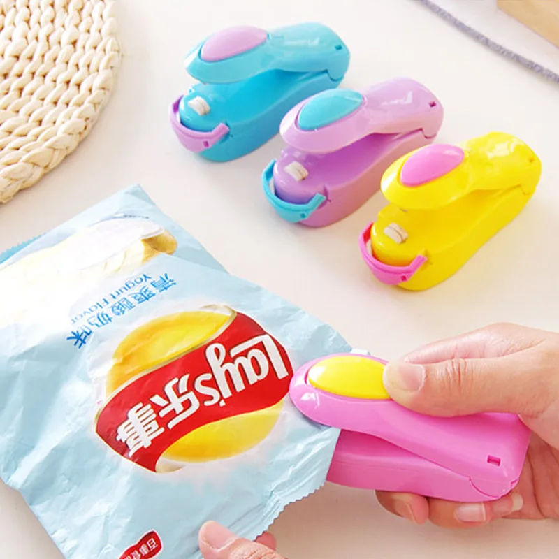 Портативные зажимы для пакетов ручная электрическая мини-машина теплоизоляции