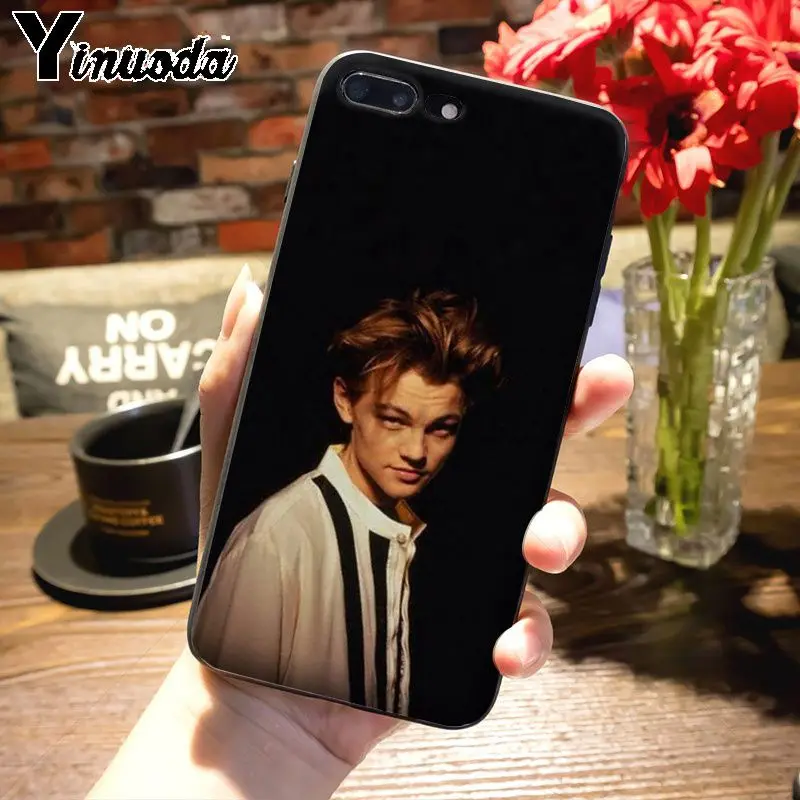 11 Yinuoda Leonardo DiCaprio young Super Star Топ детальный чехол для телефона для iPhone 7plus 6S 7 8 8Plus X xs max xr 5S 11pro чехол - Цвет: 11