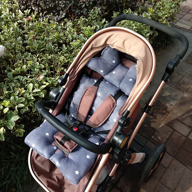 

Quality Baby Stroller Seat Cushion Universal Cotton Infant Child Cart Mattress Mat Soft Newbrom Carriage Pad Pram Accessories