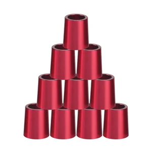 Наконечники для гольфа, 10 шт., 370, металлические наконечники для гольфа высотой 16 мм, разные цвета, для клюшки для гольфа