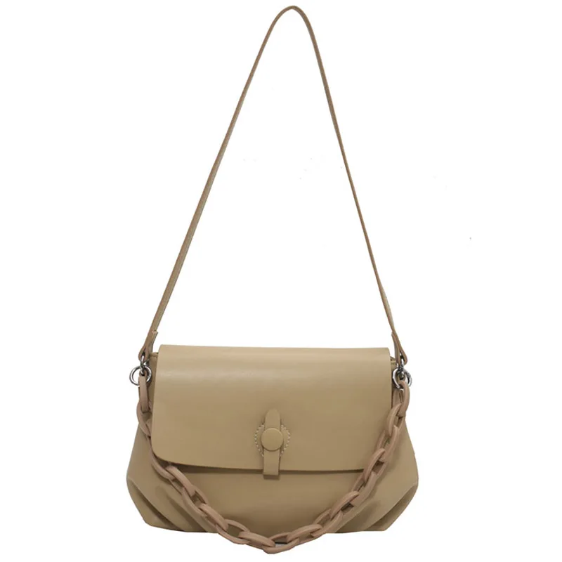 

Niche Design Senior Retro Handbags 2021 New Fashion Messenger Bag Fold Bag Shoulder Bag Underarm Bag Dual-use Bag Width: 30cm