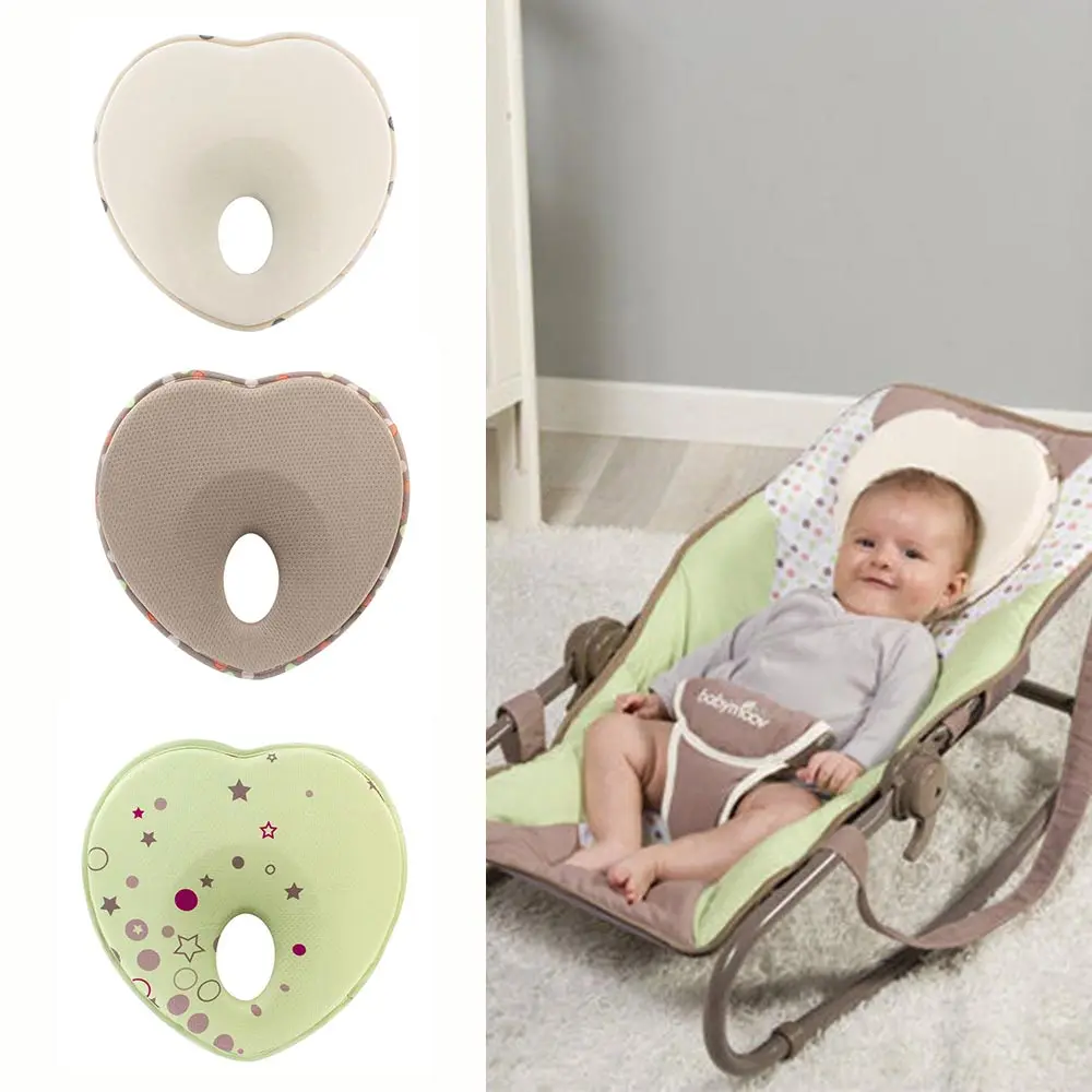 

New Infant Anti Roll Toddler Pillow Shape Toddler Sleeping Positioner Cushion Flat Head Protect Newborn Almohadas Baby Bedding