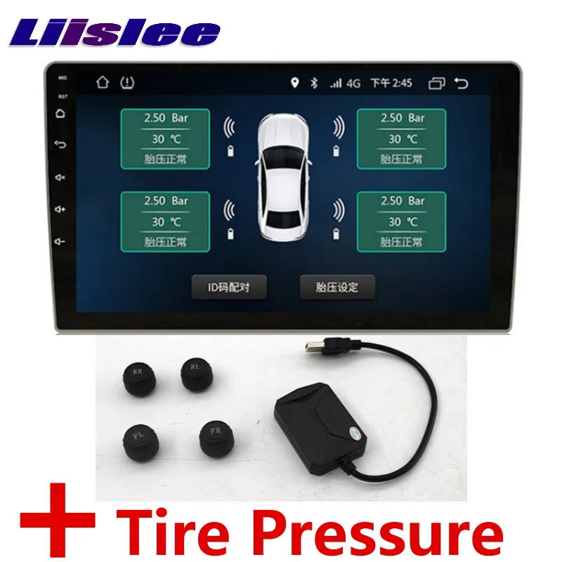 Q7-Tire pressure Для Audi Q7 2005~ MMI 10,25 дюймов LiisLee CarPlay адаптер давления в шинах автомобильный мультимедийный плеер gps аудио радио навигация NAVI - Цвет: Q7-Tire pressure