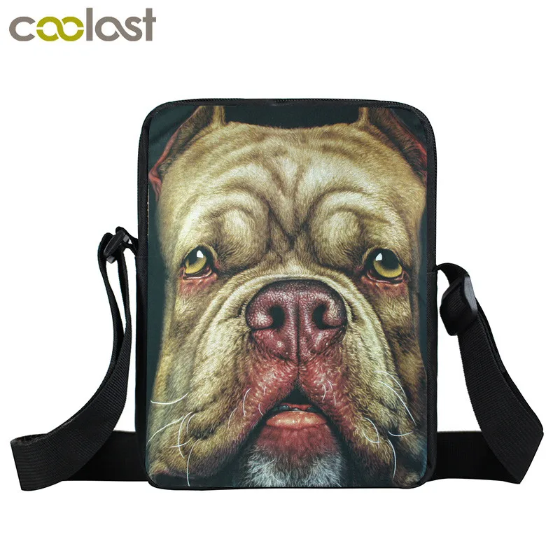 Забавная миниатюрная сумка Хаски ротвейлера гуадиа чихуахуа Женская сумочка