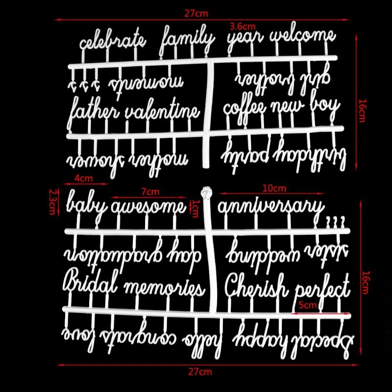 Набор букв 194 цифры специальные символы слова для войлочных изменяемых знаков и