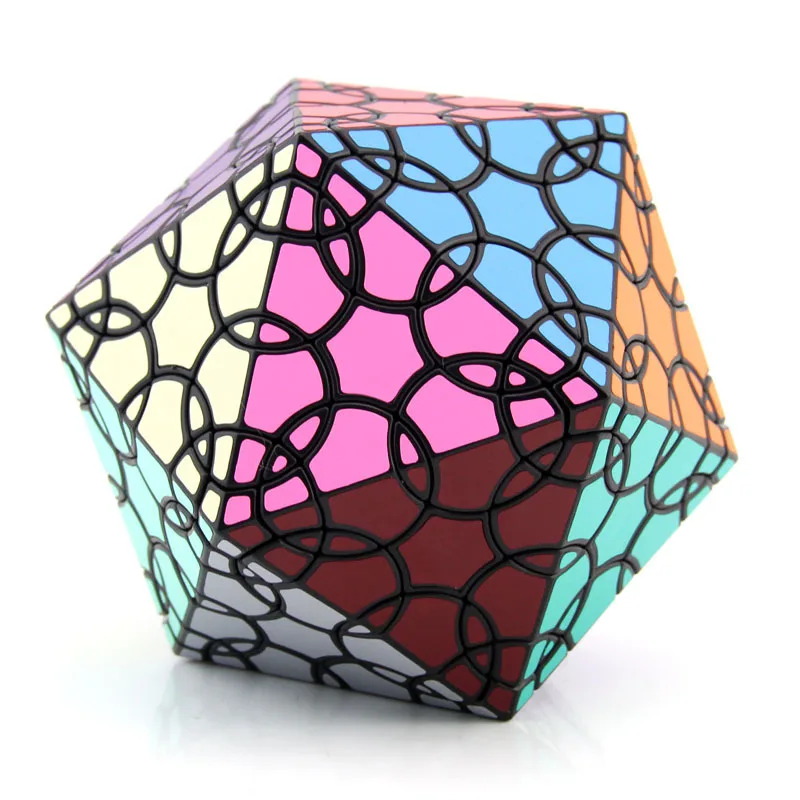 Verypuzzle Clover Lsosahedron магический куб черная коллекция обучающая игрушка для мозга |