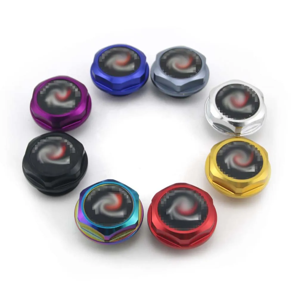 Новое поступление алюминиевая крышка клапана двигателя Крышка Масляного