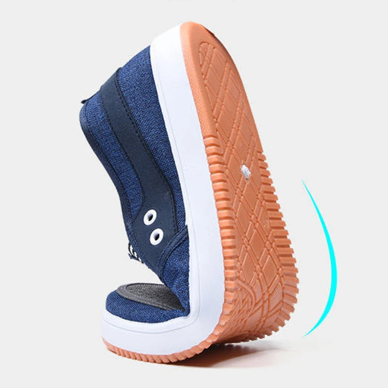 

Brand Summer Men's Canvas shoes Breathable Men Vulcanized Shoes Slip Wear Men's Casual Flat Shoes Comfortable Soft Men's shoes