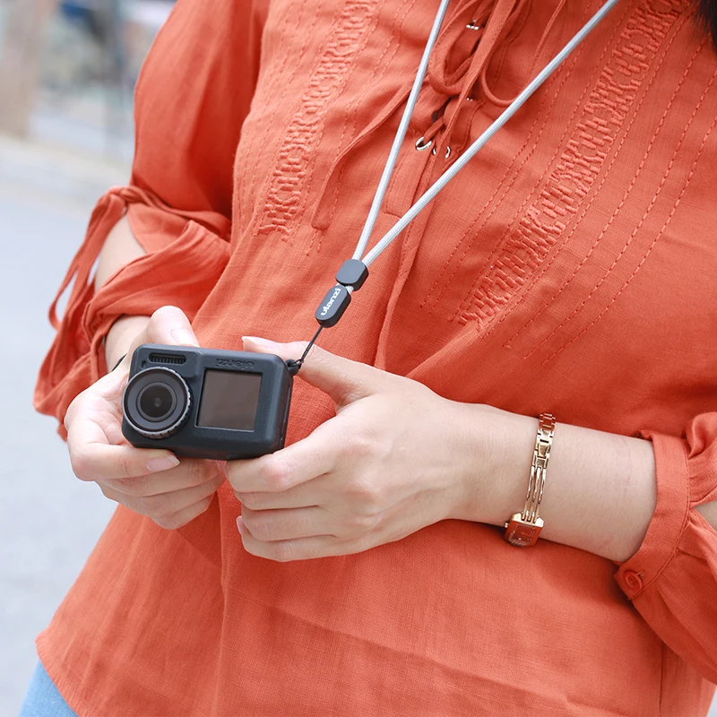 Мягкий защитный чехол Ulanzi для Dji Osmo Action силиконовый с защитой от капель и крышкой