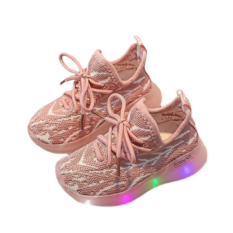 

CNFSNJ 2021 autumn summer caterpillar children's LED lights hoes girls boys shoes children's casual shoes kids breathable shoes