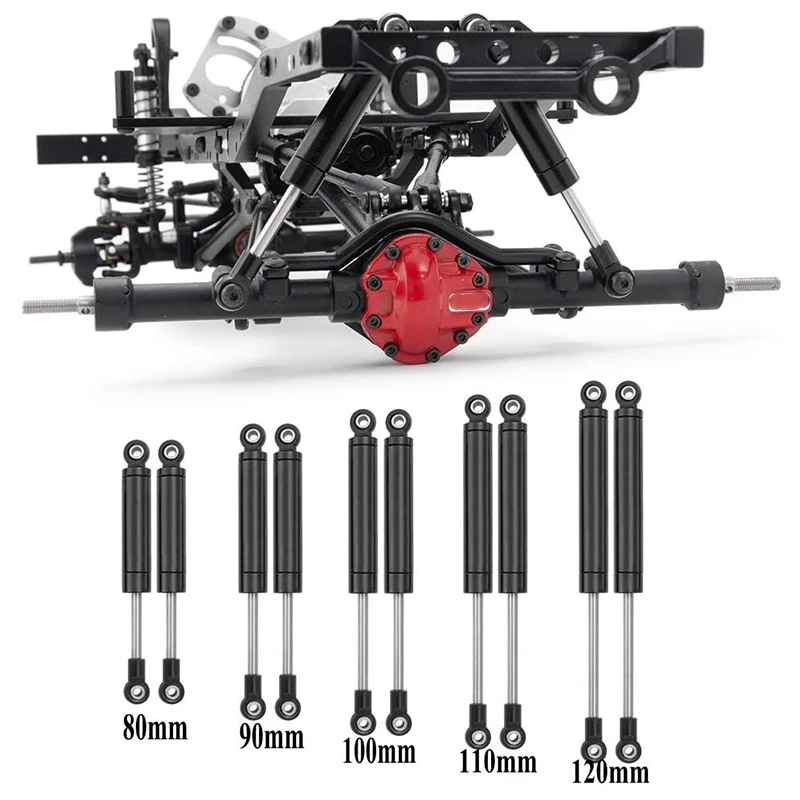 

4Pcs RC Shocks Absorber Damper Internal Spring for 1/10 RC Crawler Car TRX4 SCX10 D90 Upgrade Parts
