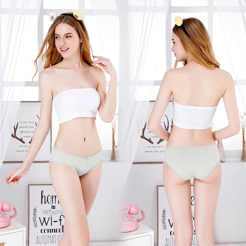 

6pcs Women Cotton Panties Lady Cotton Underwear Girls Breathable Seamless Low Waist Briefs Women Cute Sexy Lingerie Intimates