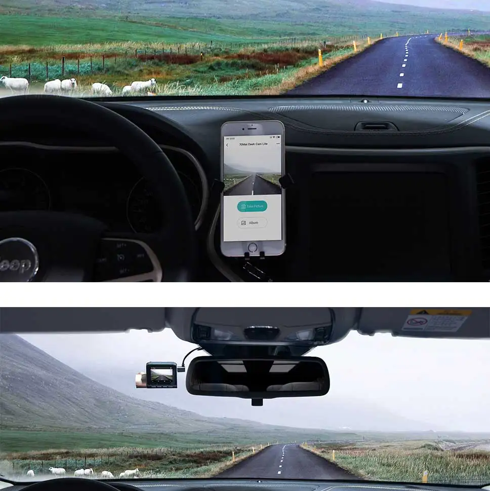 Новая 70mai Dash Cam Lite 1080P скорость координаты gps модули 70 MAI Lite Автомобильный видеорегистратор 24H монитор парковки 70mai Lite Автомобильный видеорегистратор