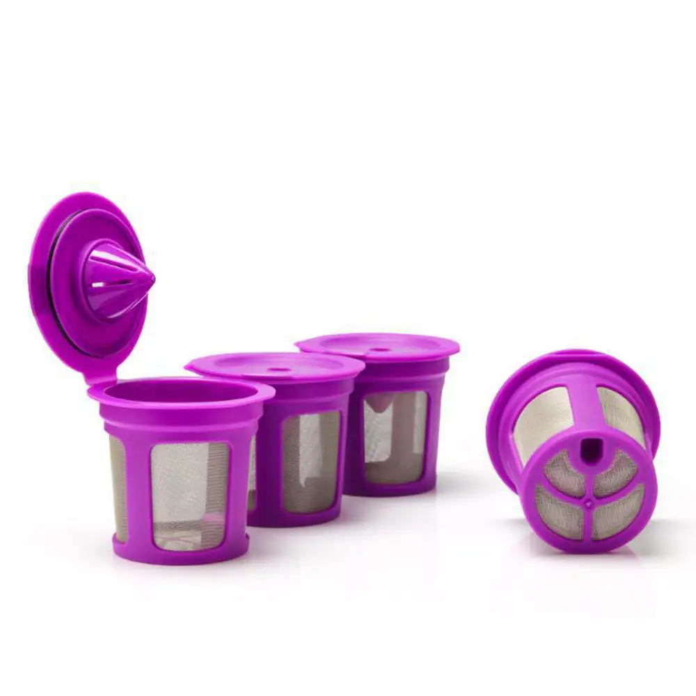 

1 шт. многоразовая чашка с фильтром для кофе, многоразовая капсула для кофе, заполненная капсула, совместимая с чашкой Keurig 2,0 1,0 K, кофеварки