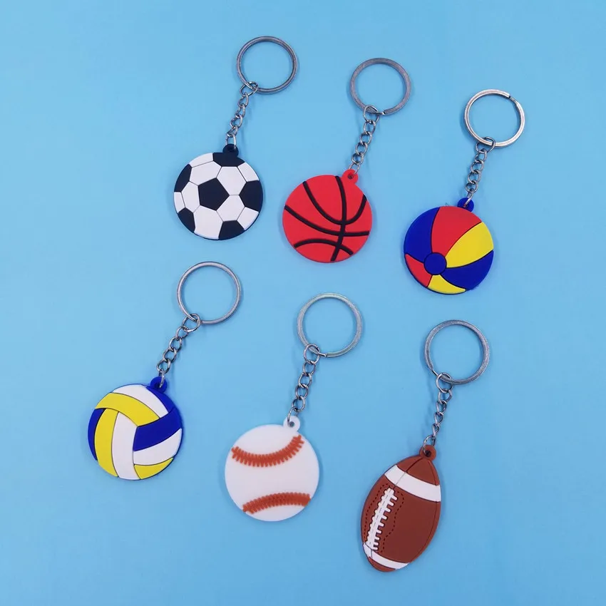 Брелок для ключей с Баскетбольным мячом пляжным бейсболом женский подарок