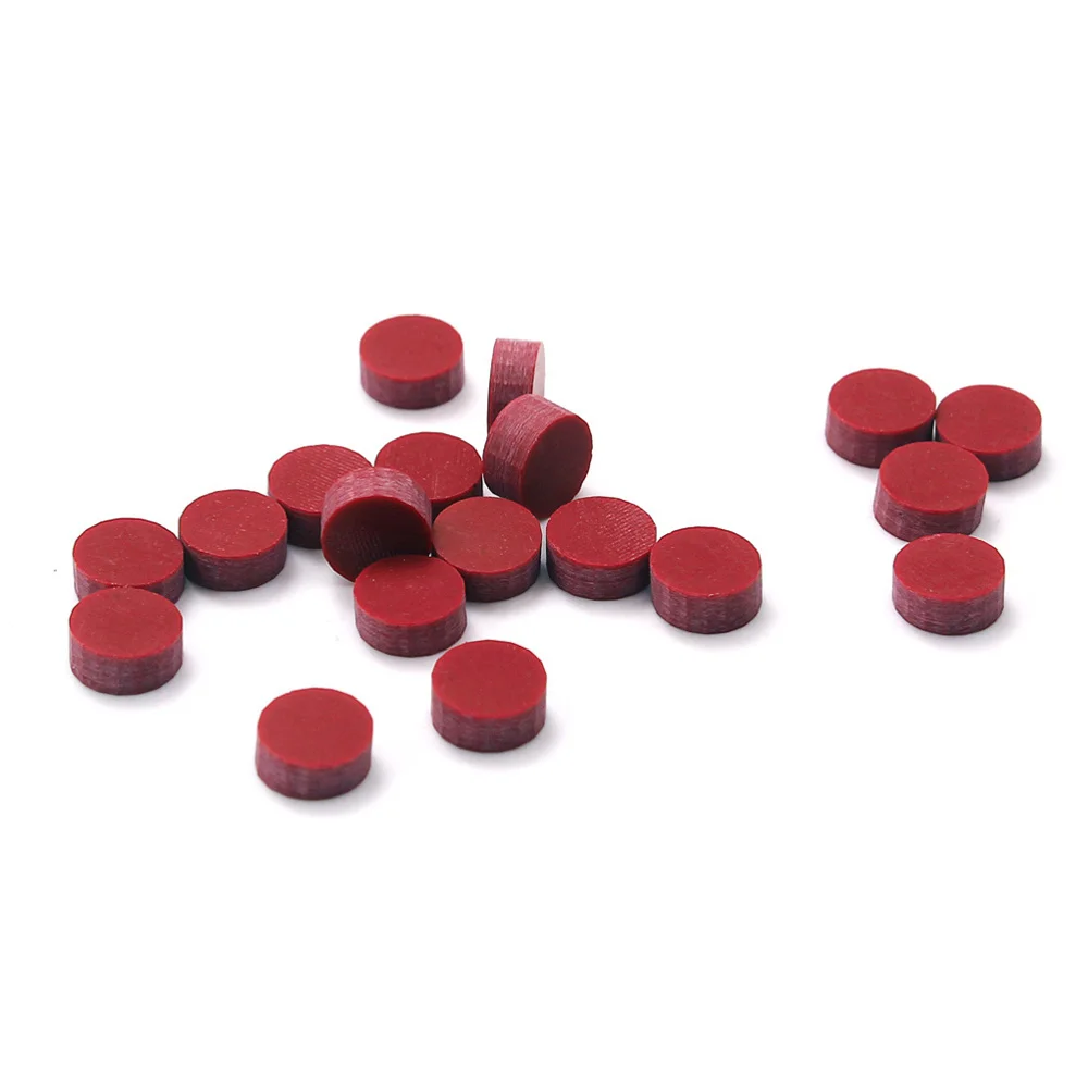 

10pcs Guitar Sound Point Sound Dot Guitar Audio Accessories for Electric Wooden Guitar (Red)