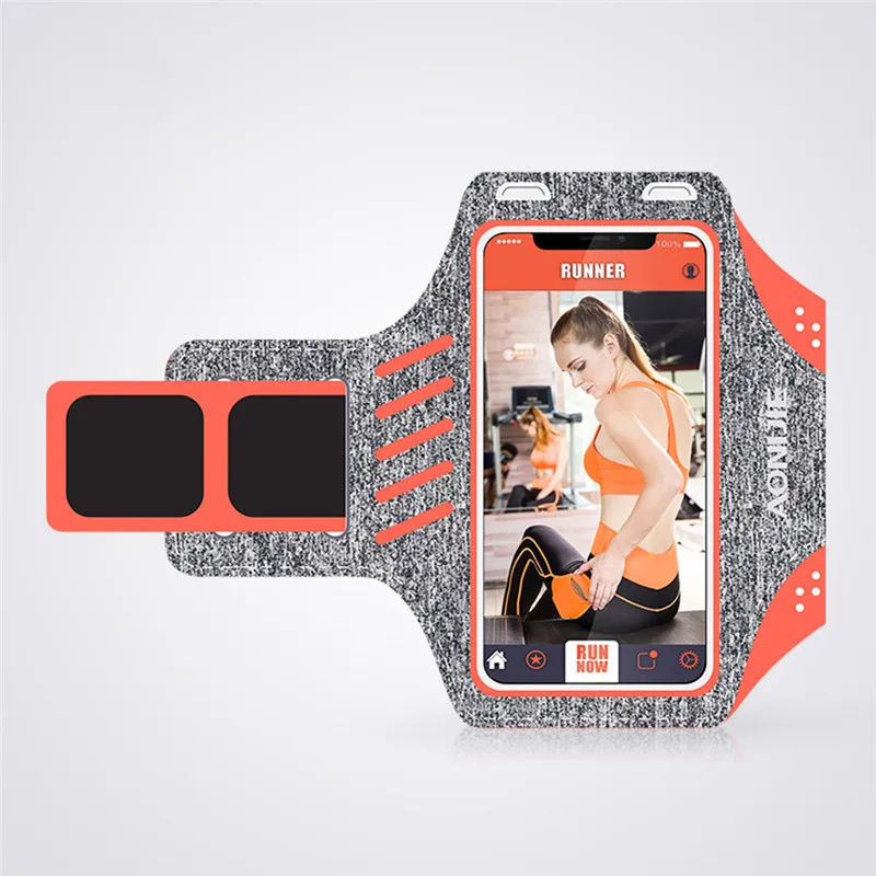 Унисекс сумки для бега ремень на руку мобильного телефона сенсорный экран