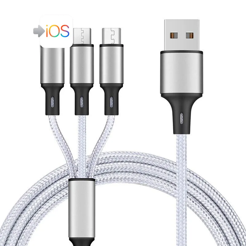 Кабель 3 в 1 usb-c Micro USB для Samsung S10 Android | Электроника