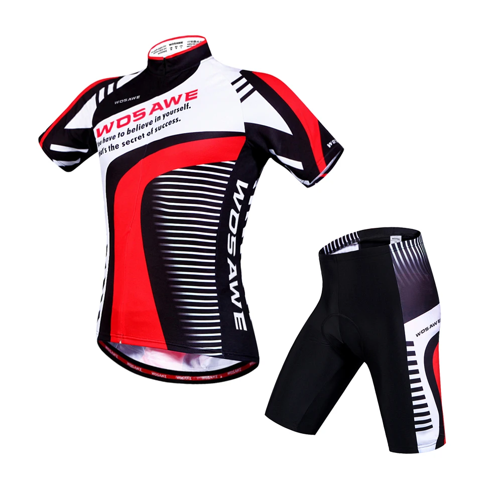 BC490-Set WOWASE, Женский комплект для велоспорта, MTB, велосипедная одежда, женская одежда для гонок, одежда для велоспорта, Ropa Ciclismo, одежда для велоспорта, гоночный комбинезон, короткие штаны, подкладка - Цвет: BC490-Set