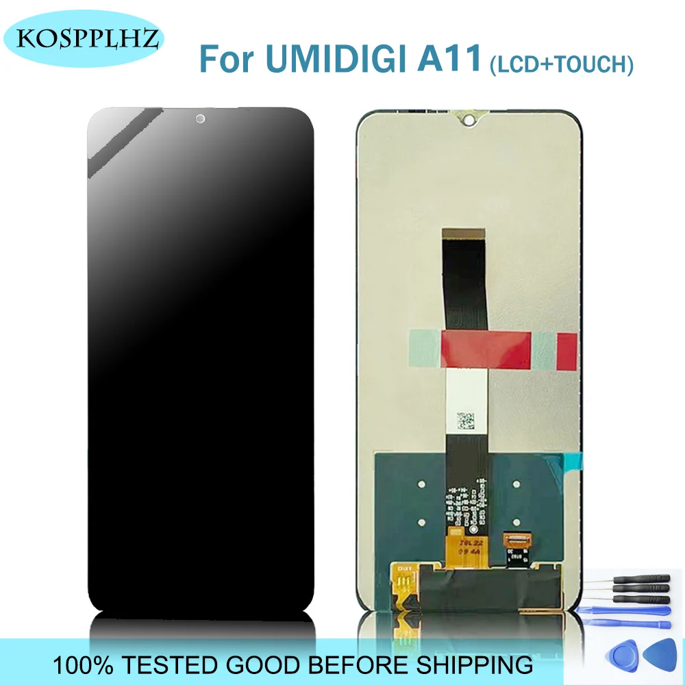 6 53 дюймовый 100% протестированный для ЖК-дисплея UMIDIGI A11 с сенсорным экраном в сборе