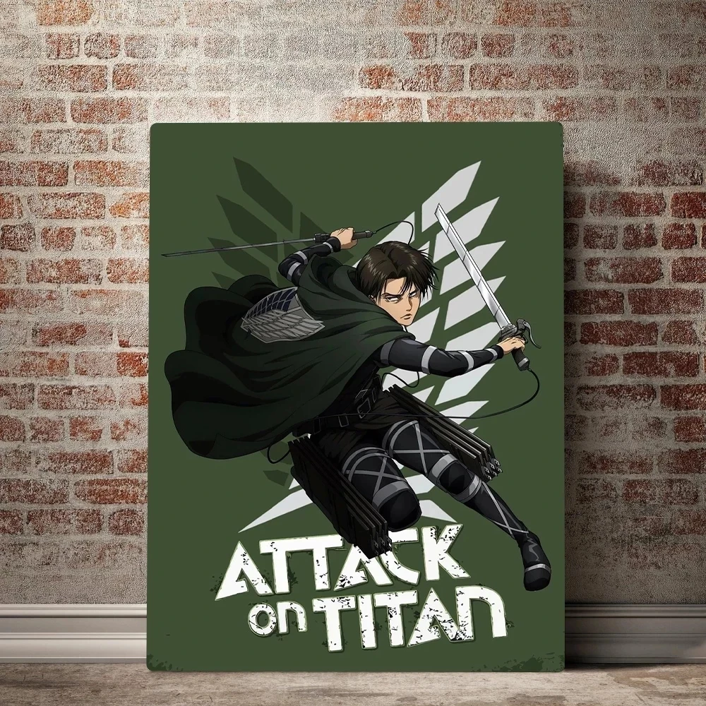 

Poster Home Decor Attack On Titan Canvas Painting Hd Prints Anime Levi Ackerman Pictures Wall Art Modulaire Modern Living Room