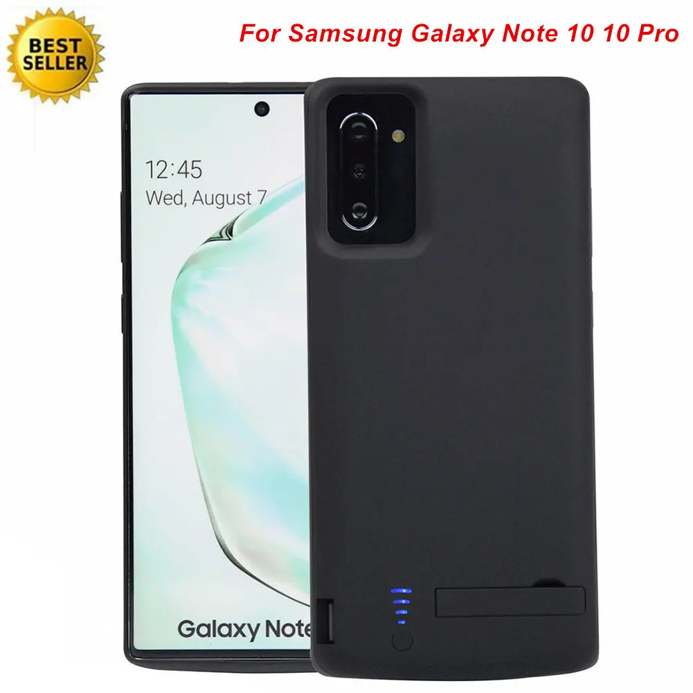 Для samsung Galaxy Note 10 Pro батарея зарядное устройство чехол Крышка смартфона банк
